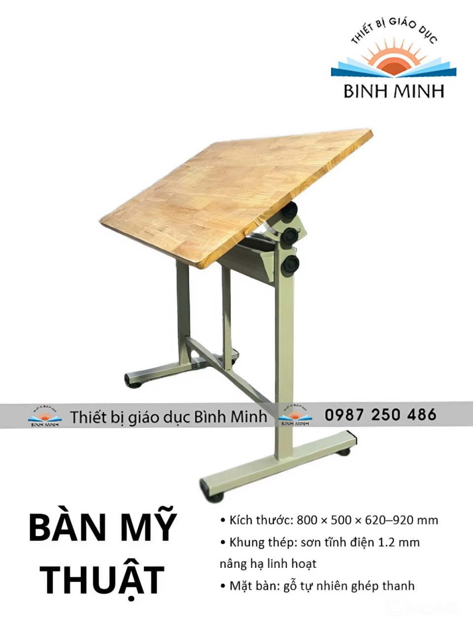 Bàn Mỹ Thuật Bình Minh